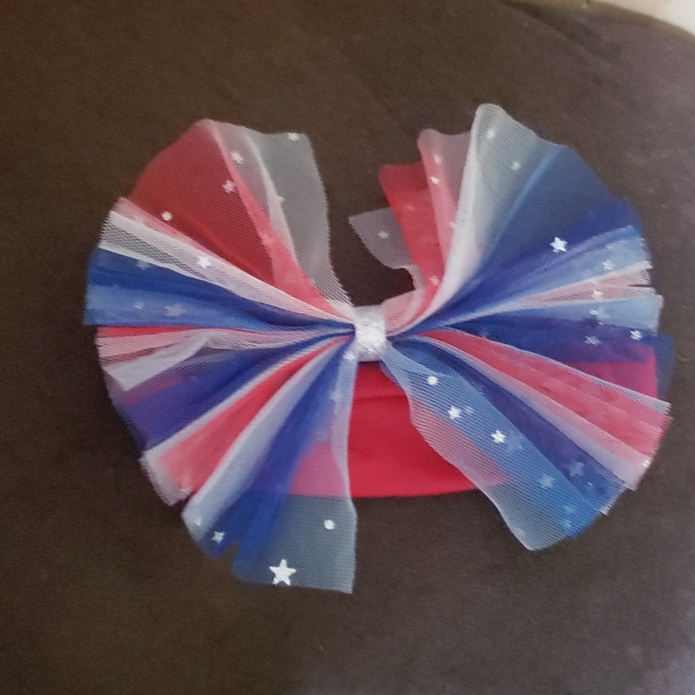 RESERVED Infant 4th of July bow